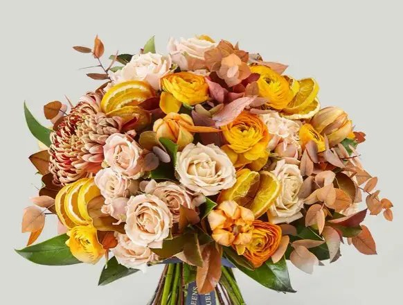 Leticia Patisserie doğal çiçek dekorasyonu